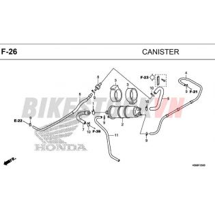 F-26_HỘP LỌC KHÍ BÌNH XĂNG